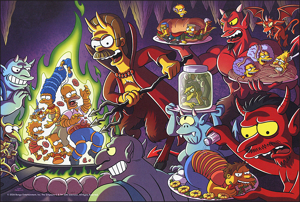The Simpson Treehouse of Horror Ominous Omnibus Boxed Set