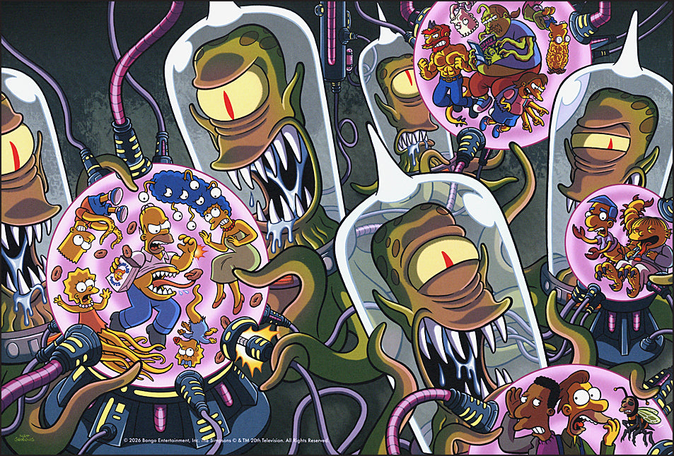 The Simpson Treehouse of Horror Ominous Omnibus Boxed Set