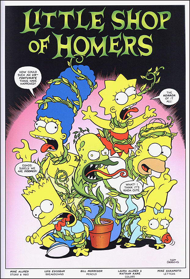 The Simpson Treehouse of Horror Ominous Omnibus Boxed Set