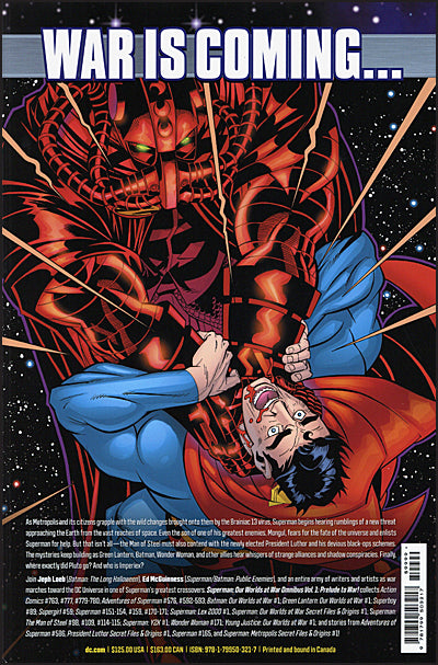 SUPERMAN OUR WORLD AT WAR OMNIBUS 1 PRELUDE TO WAR!