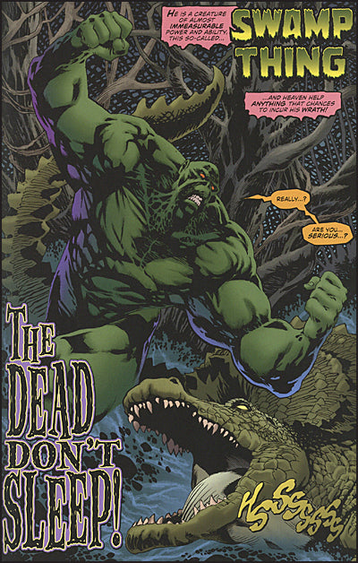 SWAMP THING By Len Wein and Kelley Jones Deluxe Edition