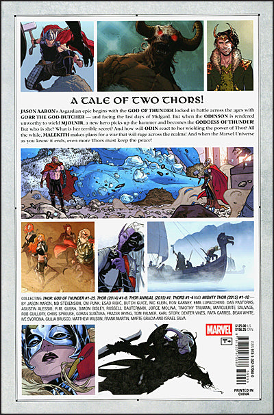 Thor By Jason Aaron Omnibus Volume 1