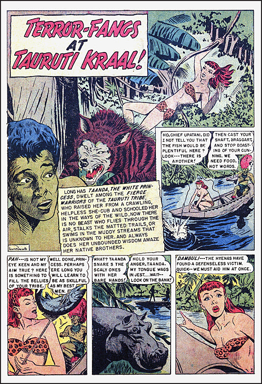 WHITE PRINCESS OF THE JUNGLE Volume 1 Hardcover