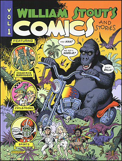 WILLIAM STOUT'S COMICS AND STORIES Volume 1 Hardcover Signed