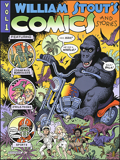 WILLIAM STOUT'S COMICS AND STORIES Volume 1 Signed
