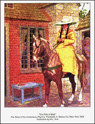8 CANTERBURY TALES: From The Poet Chaucer's Immortal Pilgrimage