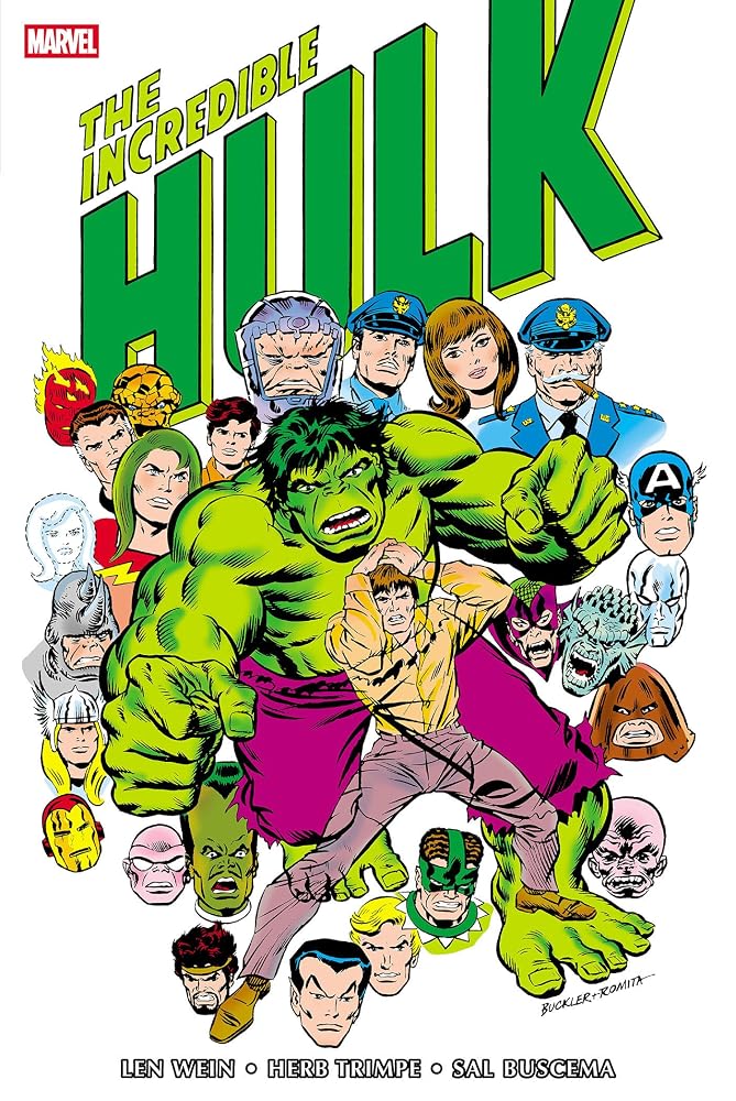 The Incredible Hulk Omnibus Vol. 4 Rich Buckler Cover cover image
