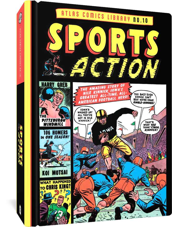 ATLAS COMICS LIBRARY Volume 10 Sports Action