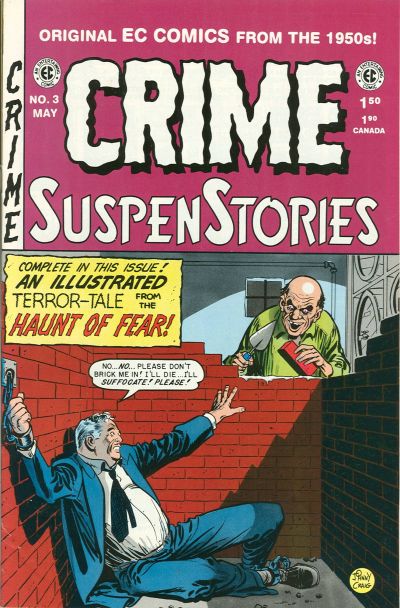 CRIME SUSPENSTORIES AND SHOCK SUSPENSTORIES Cochran-Gemstone Reprints Set of 8 Issues