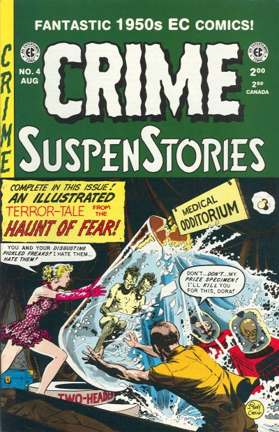 CRIME SUSPENSTORIES AND SHOCK SUSPENSTORIES Cochran-Gemstone Reprints Set of 8 Issues