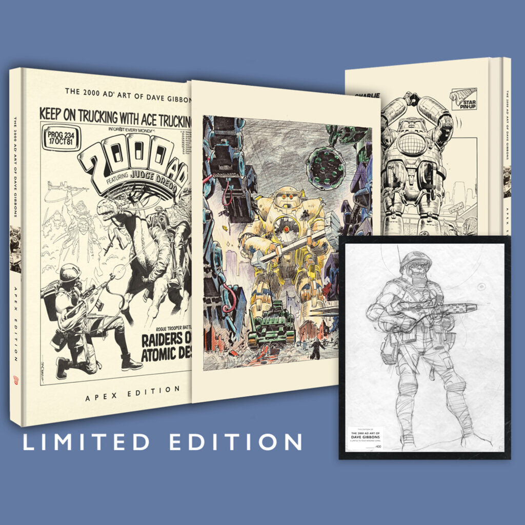 The 2000 AD Art of Dave Gibbons: Apex Edition