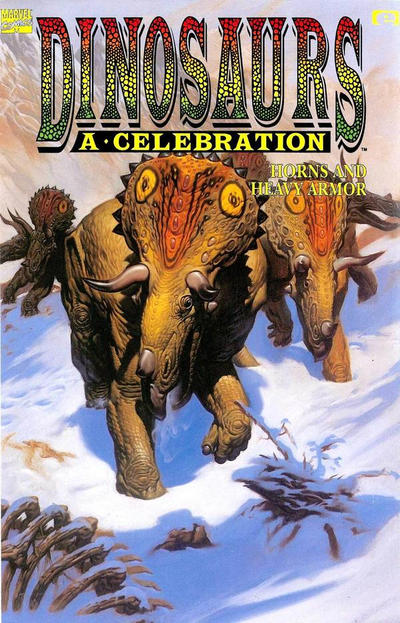 DINOSAURS A CELEBRATION SET OF FOUR MARVEL COMICS