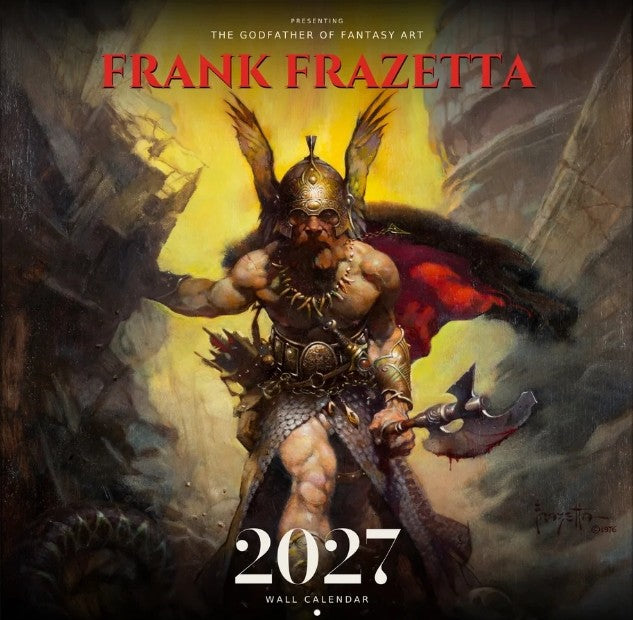 Frank Frazetta 2027 Calendar