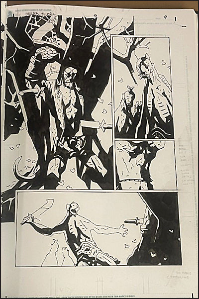 MIKE MIGNOLA'S HELLBOY IN HELL Artist's Edition Volume 2