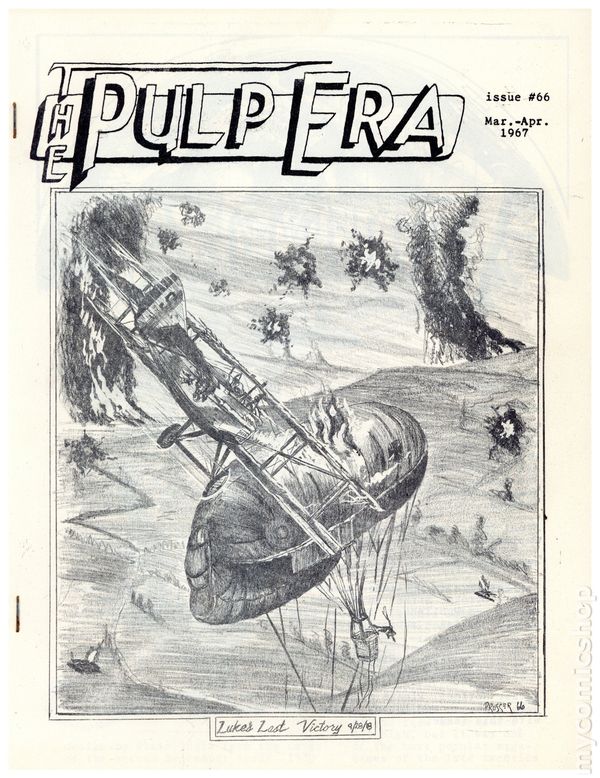 THE PULP ERA #66-68 #70 #73-74 Set of 6 Fanzines
