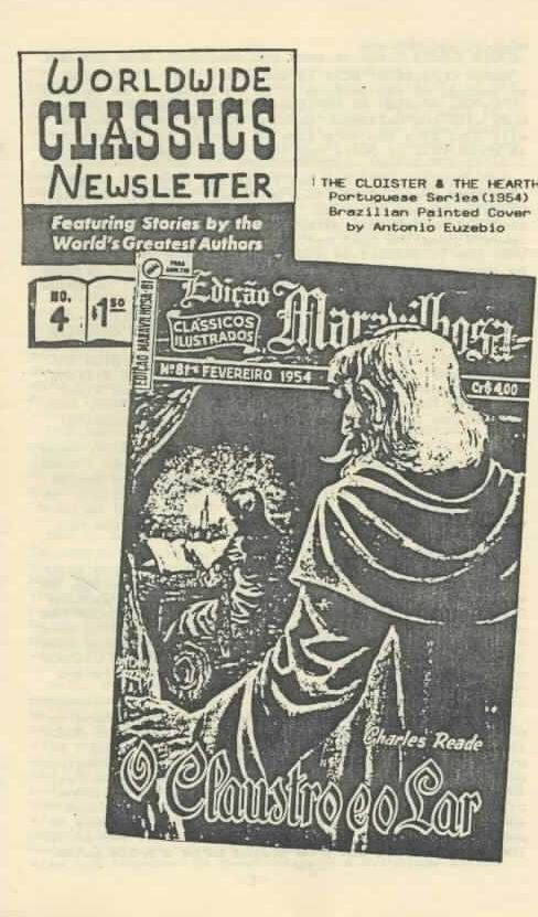 WORLDWIDE CLASSICS NEWSLETTER #1-8 & THE CLASSICS COLLECTOR #8a-11 Set of 12
