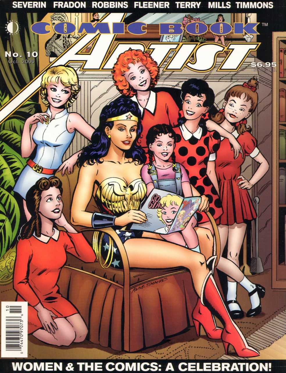 COMIC BOOK ARTIST MAGAZINE #10-17 Set of 8