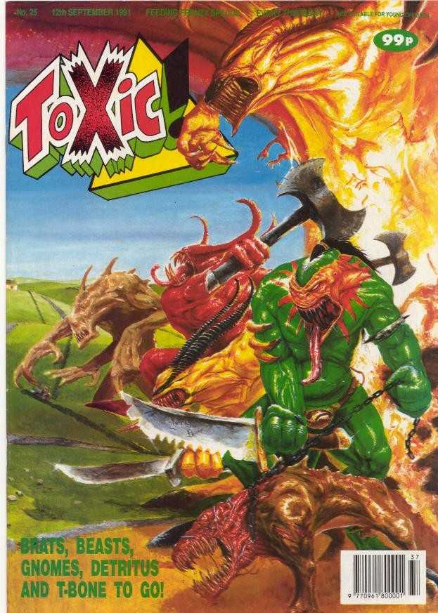 TOXIC! MAGAZINE #1-31 Complete