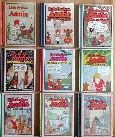 LITTLE ORPHAN ANNIE BUCKING THE WORLD HC 1929