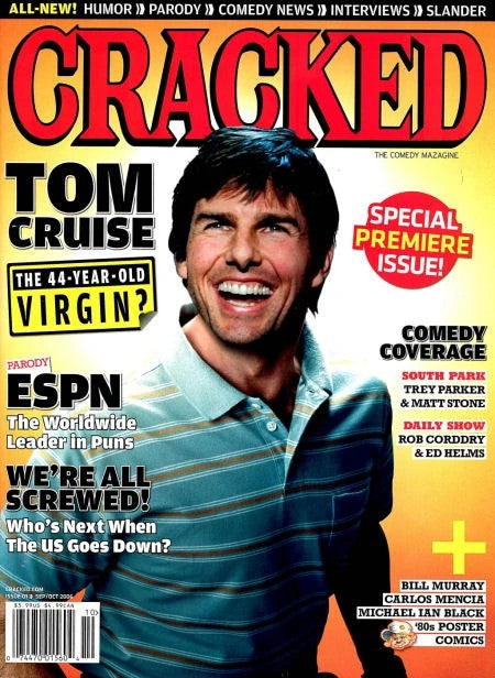 CRACKED #140 & 280 Plus BLOCKBUSTER #8 MONSTER PARTY #35 SPACED OUT #1-4 & CRACKED #1 (2006) Set of 9