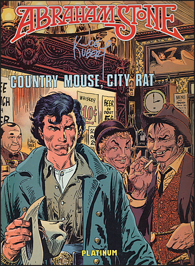 ABRAHAM STONE: Book One: Country Mouse, City Rat Signed