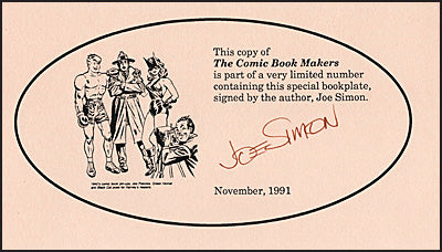 THE COMIC BOOK MAKERS Signed