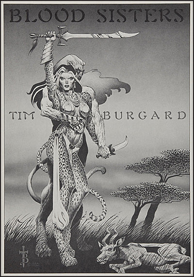 BLOOD SISTERS Tim Burgard  Portfolio Signed/Limited