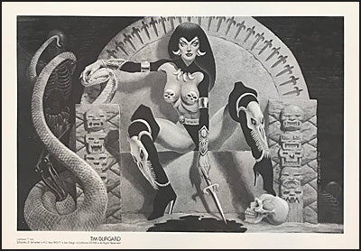BLOOD SISTERS Tim Burgard  Portfolio Signed/Limited
