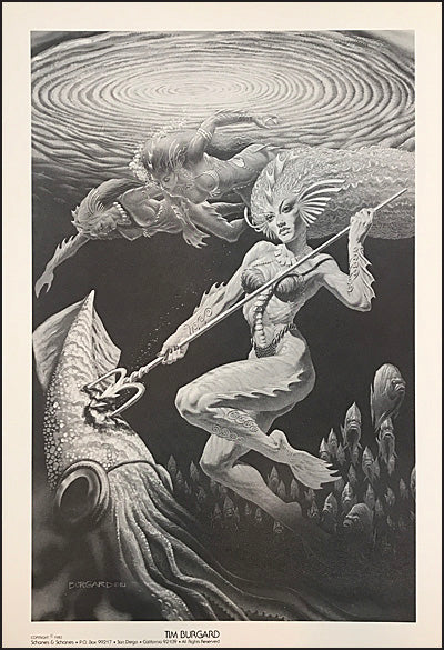 BLOOD SISTERS Tim Burgard  Portfolio Signed/Limited