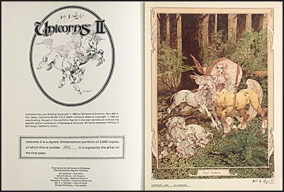 UNICORNS ll Lela Dowling Signed/Limited