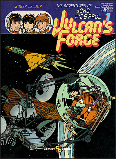 SET Of 3 COMCAT COMICS  Magic Crystal, Vulcan's Force, Three Suns Of Vina