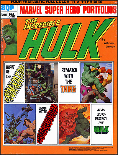 MARVEL SUPER HERO PORTFOLIOS The Incredible Hulk