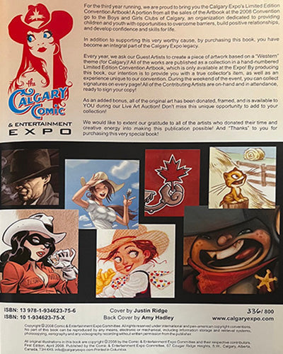 CALGARY COMIC &amp; ENTERTAINMENT EXPO 2008 Artbook
