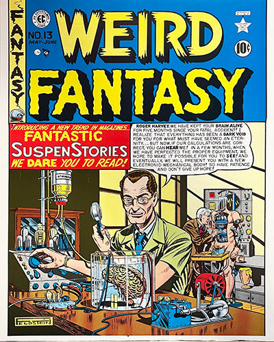 EC WEIRD FANTASY Cover Portfolio