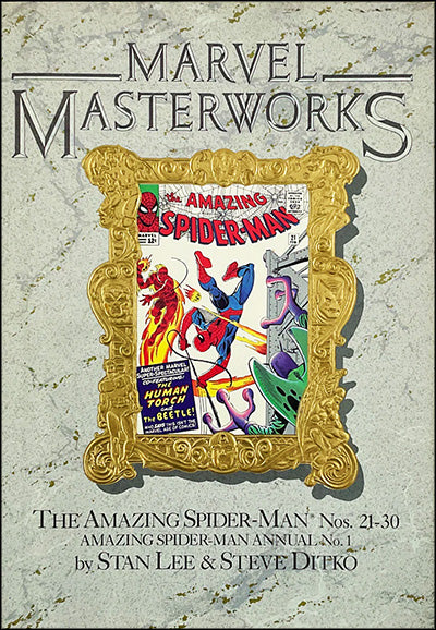 MARVEL MASTERWORKS Volumes 1, 5, 10 & 16 THE AMAZING SPIDER-MAN #1-40