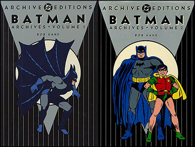 BATMAN ARCHIVES Volumes 1 & 2