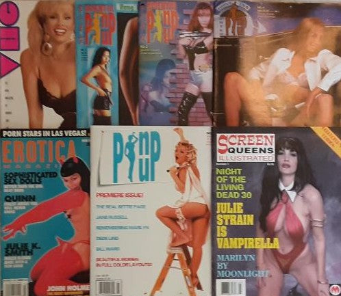 PIN UP MAGAZINE PLUS Set of 7