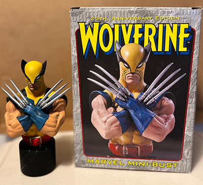 WOLVERINE MARVEL MINI BUST Numbered