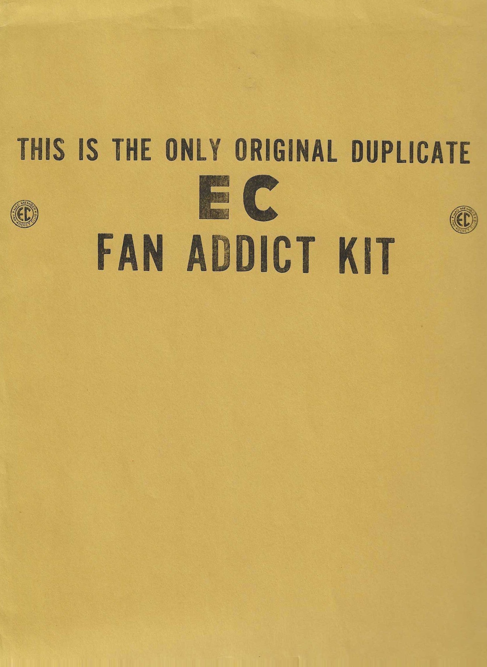 EC FAN ADDICT KIT 1971 Reproduction