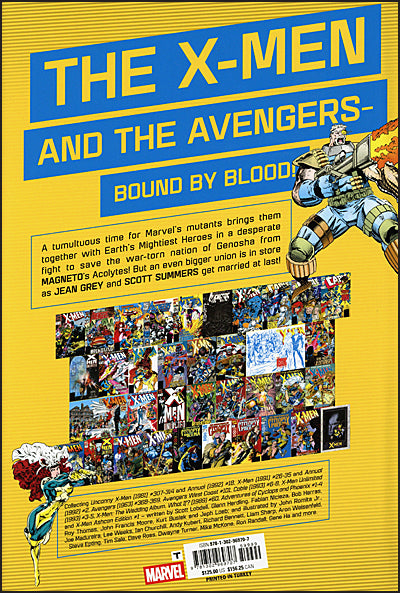 X-Men: Blue & Gold - Bloodties Omnibus Andy Kubert Cover