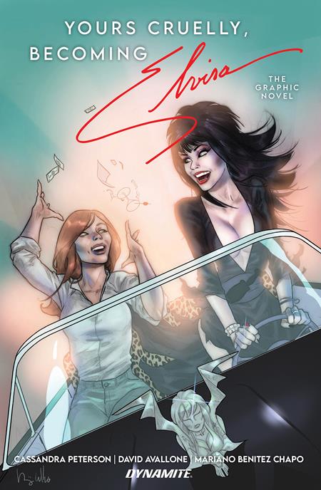 Yours Cruelly, Becoming Elvira Graphic Novel Adaptation Signed