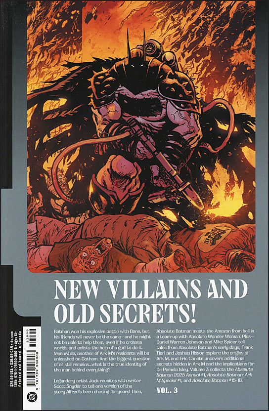 Absolute Batman Volume 3 Devil's Workshop (Absolute Universe)