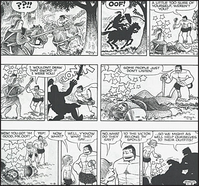 ALLEY OOP AND THE CAPTIVE PRINCE 1985 Dave Graue