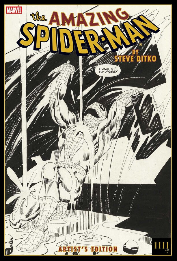 THE AMAZING SPIDER-MAN By Steve Ditko Artist's Edition