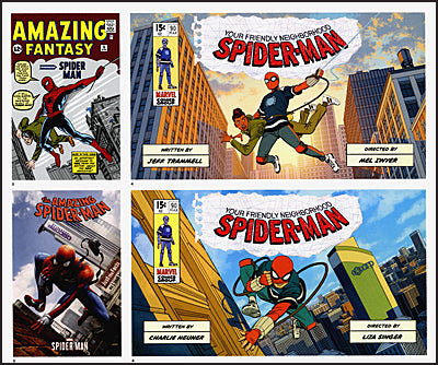THE ART OF MARVEL ANIMATION'S Your Friendly Neighborhood Spider-Man