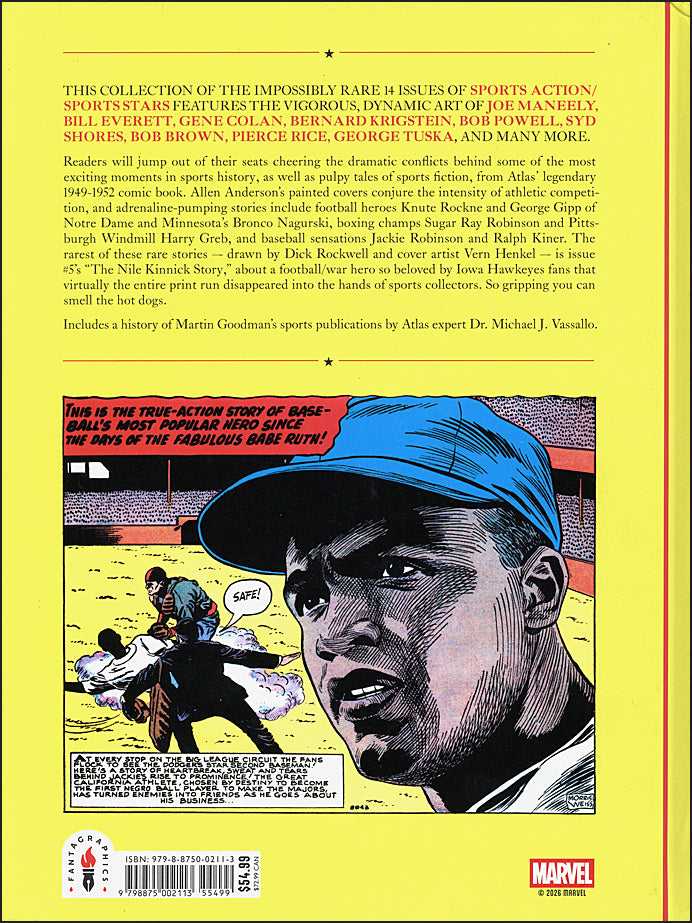 ATLAS COMICS LIBRARY Volume 10 Sports Action