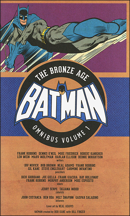 Batman the Bronze Age Omnibus 1