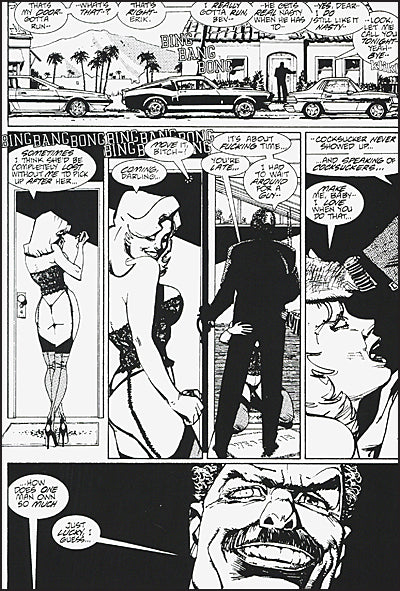 BLACK KISS Omnibus Hurt