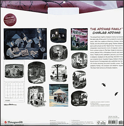 The Addams Family By Charles Addams 2027 Calendar