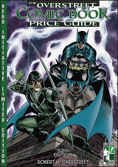 OVERSTREET COMIC BOOK PRICE GUIDE 52nd Edition Hero Initiative Cover
